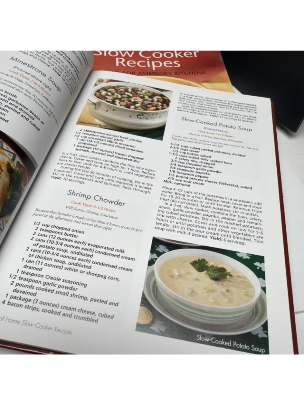 Crock-Pot Slow Cooker Cookbook Lot of 4, Taste Of Home, Pillsbury, BH&G, Etc